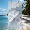 Sa C-Cinnamoroll cute Towel Quick Drying Beach Towels Are Suitable For Swimming Pools Camping Yoga And The Gym