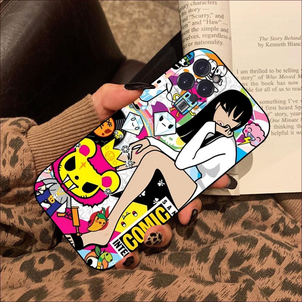 Japan T-tokidoki Colorful Phone Case For IPhone 16 15 14 13 12 Mini 11 Pro XS Max X XR SE 6 7 8 Plus Soft Silicone Cover