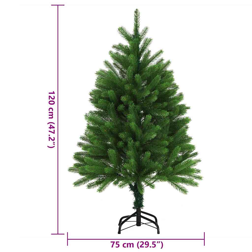 Artificial Christmas Tree with Realistic Needles 120 Cm Green