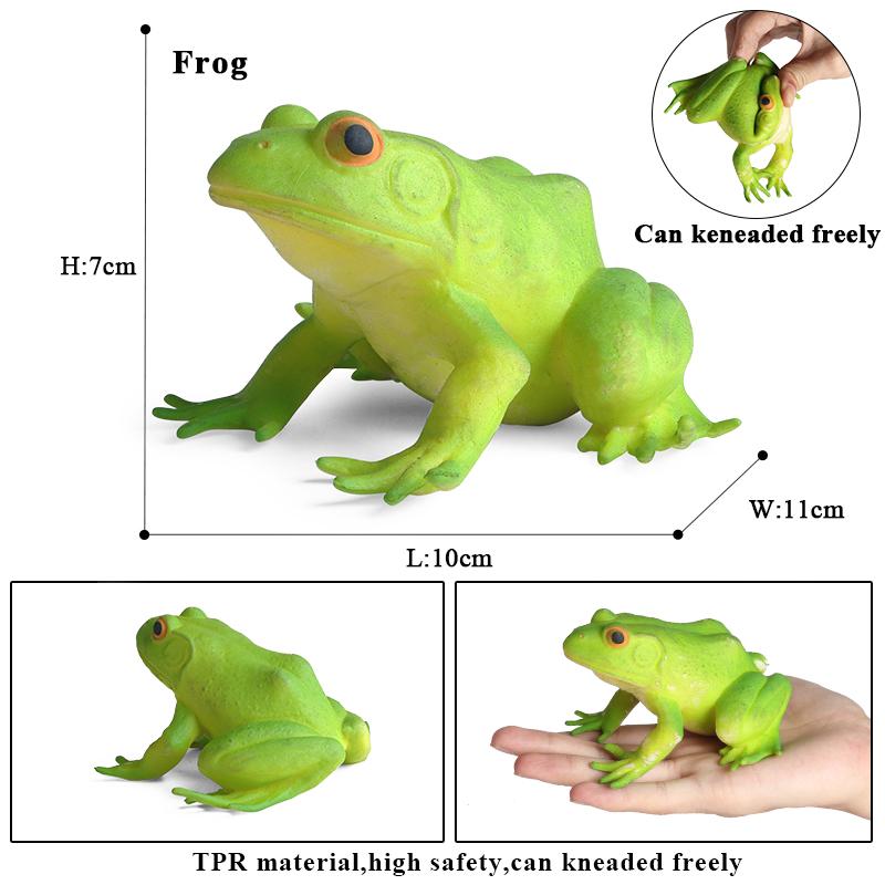 Oenux Sea Life Animals Soft Squid Pufferfish Crab Model Action Figures Anti Stress Relief Toy Kids Gift Fun Pressure Reduction