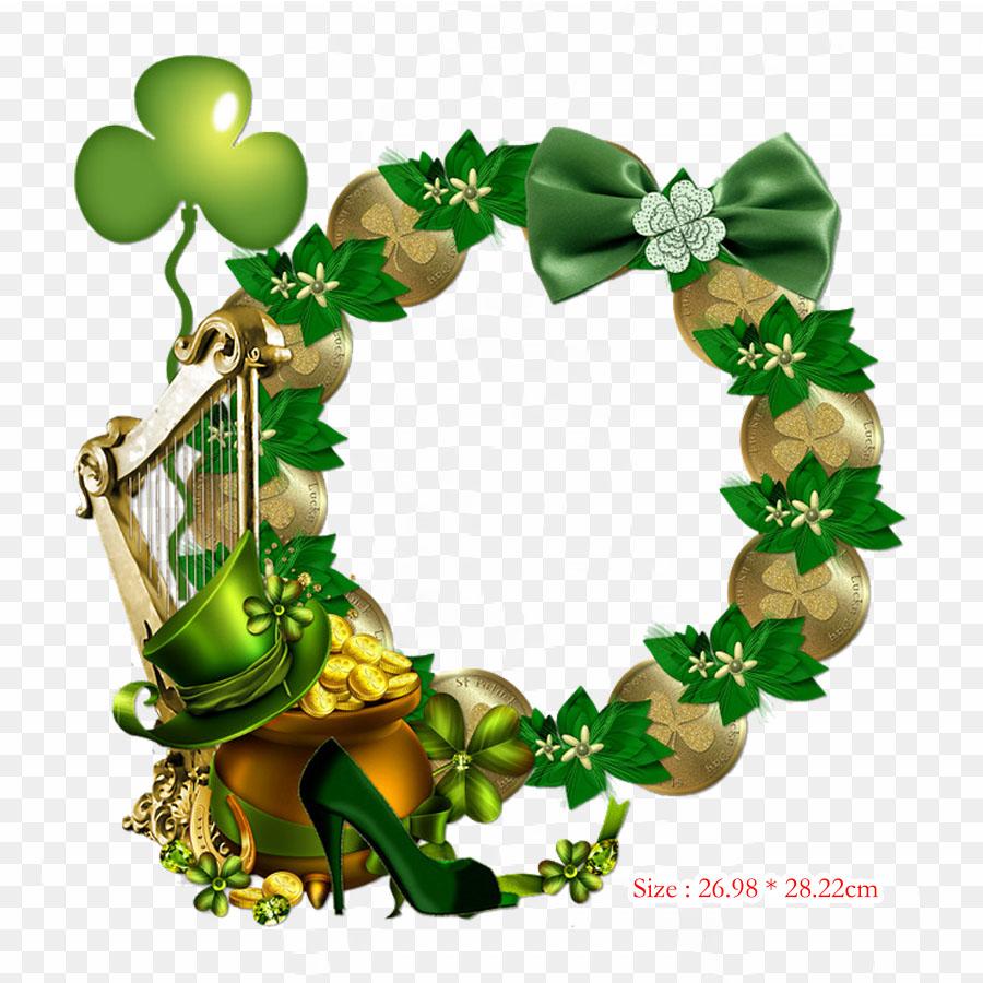 

Кластер Святой Патрик День Святого Патрика Дональд Дак Утюг на теплопередаче Печать Виниловые нашивки Наклейка для одежды DIY Аппликации Моющиеся нашивки