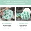 2 Pack Silicone Cake Molds Collapsible Bakeware Air Fryers Cake Moulds Muffins Tray Baking Accessories for Cake Muffins