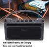 Luocute 10W Portable Electric Guitar Amplifier with Full Analog 2 Tone Bluetooth Rechargeable with Home Headphone Jack and AUX Input High-Clarity