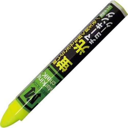 Shosekido JBSO Fluorescent Marking Chalk Yellow, Box of 12