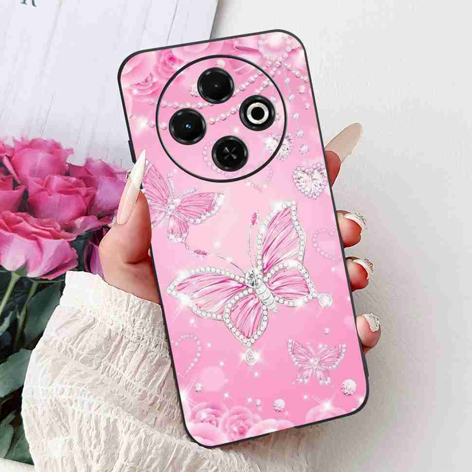 2024 For Tecno Spark 30C KL5 Phone Case For Tecno Spark 20C 30C Case Shockproof Cover Spark20C Cool Dargon Pattern