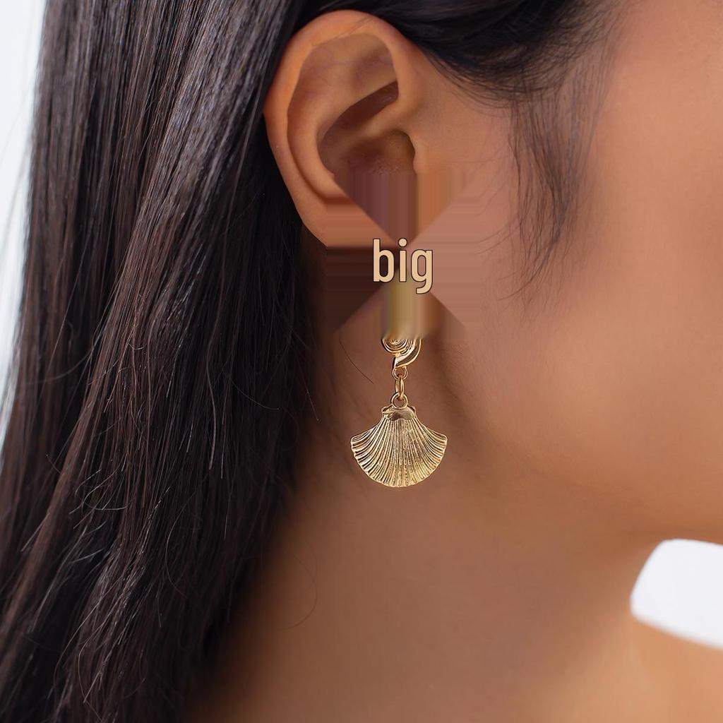 Ocean Style Starfish Stud Earrings: European & American Beach Party Jewelry
