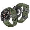 Miękki gumowy pasek do Samsung Galaxy Watch Ultra 47mm Pasek Męska sportowa bransoletka do Samsung Galaxy Ultra 47 Zakrzywione końcówki Pasek na nadgarstek