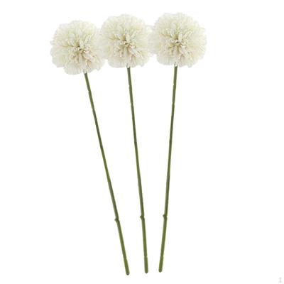 3 Pcs Artificial Ball Flowers Bouquet, Silk Hydrangea for Wedding DIY Baby Shower Garden