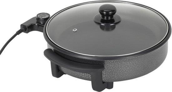 Tristar | PZ-2963 | Multifunctional Grill Pan | Diameter 30 Cm | Fixed Handle | Black