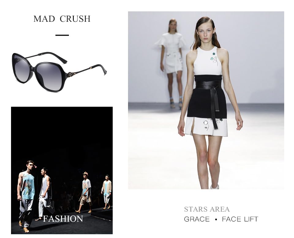 Polarized Sunglasses for Polarized UV400 for B1074 [FEISEDY] Women, Lenses, Protection, Cat-Eye Design, Lightweight, Comfortable, Sports, Fishing,