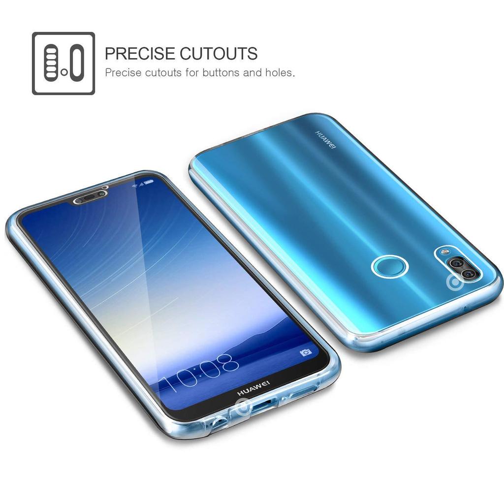 360 Doppelhülle für Huawei P30 P20 P10 Lite P Smart Y5 Y6 Y7 Y9 Mate 20 Honor 10 Lite 10i 8A Abdeckung