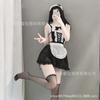 Domila Sexy Lingerie Set Pajamas Seduction Qqny Butterfly Apron Free Maid Uniform Wholesale