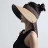 Summer Outdoor Wide Brim Sun Hat Foldable Portable Bucket Hat Women’s Fashion for Beach and Travel