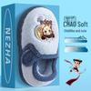 Nezha Kids' Winter Fur Slippers: Cozy Cotton Shoes for Boys and Girls