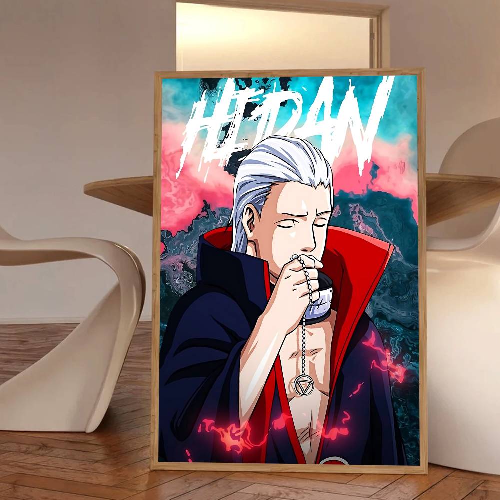 Anime Character Cool Man Hidan Manga N-Naruto Posters HD Print Vintage Wall Art Decor for Home Study Room