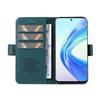 YIKATU YK-003 For Honor X7b 4G/90 Smart Case Leather Side Magnetic Clasp Phone Stand Cover