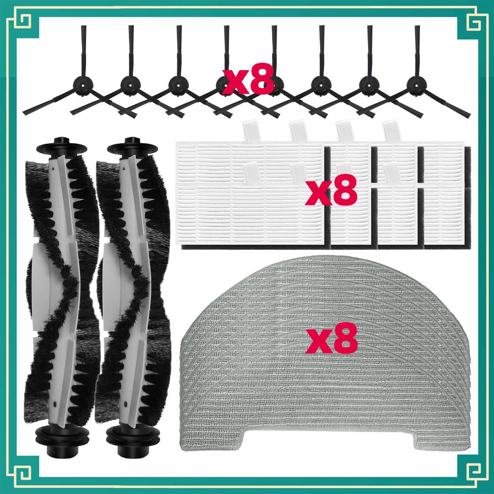 Fit For Vactidy Nimble T7 T8 Replacement Spare Parts Accessories Main Side Brush Hepa Filter Mop Cloth
