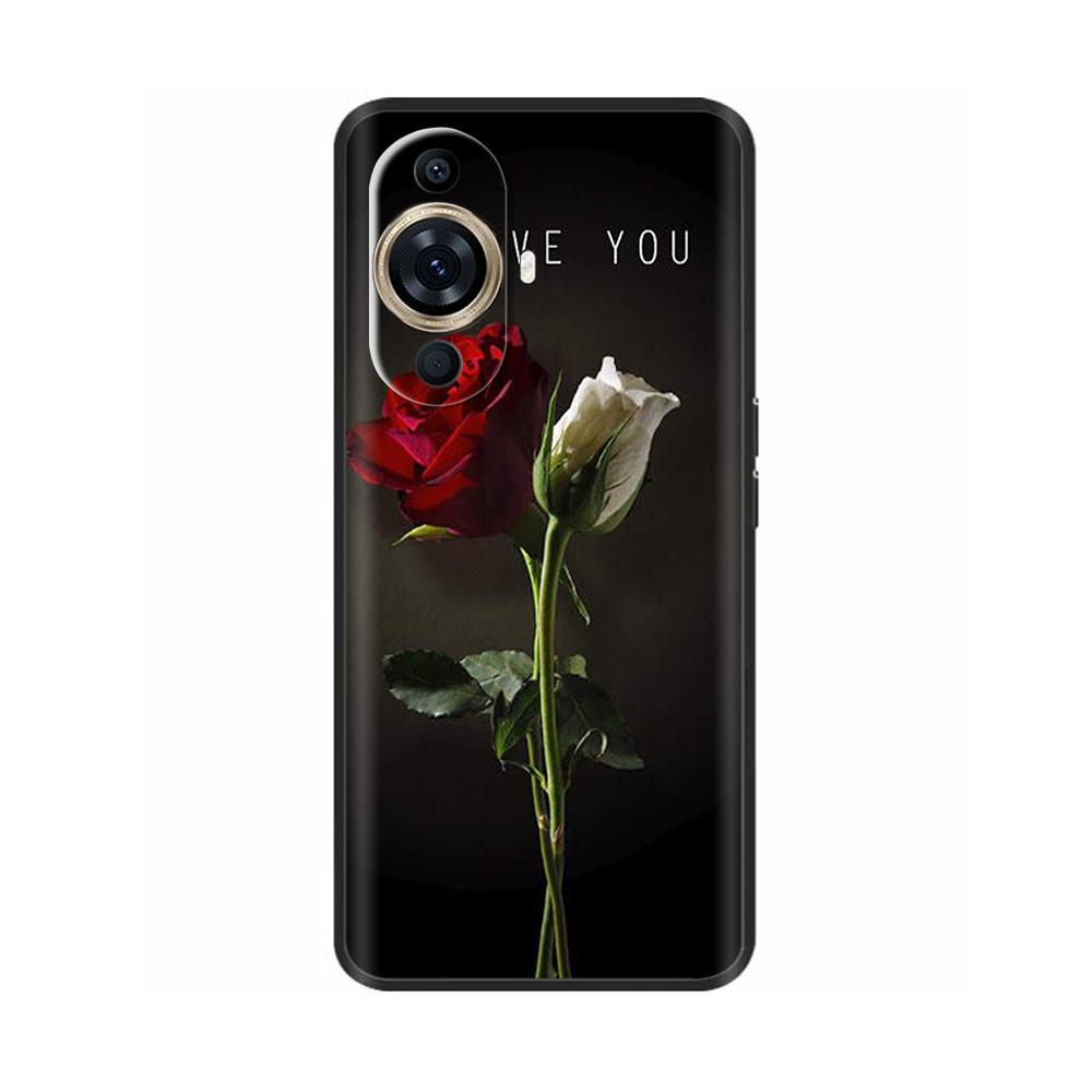 For Hauwei NOVA 11 Pro Case Cat Lion Painted Phone Case For Huawei Nova 11 Ultra Nova11 Pro 11Pro 11i Silicone Back Cover Fundas