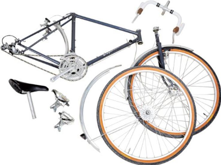 Strutcykelväska Svart [R-420]