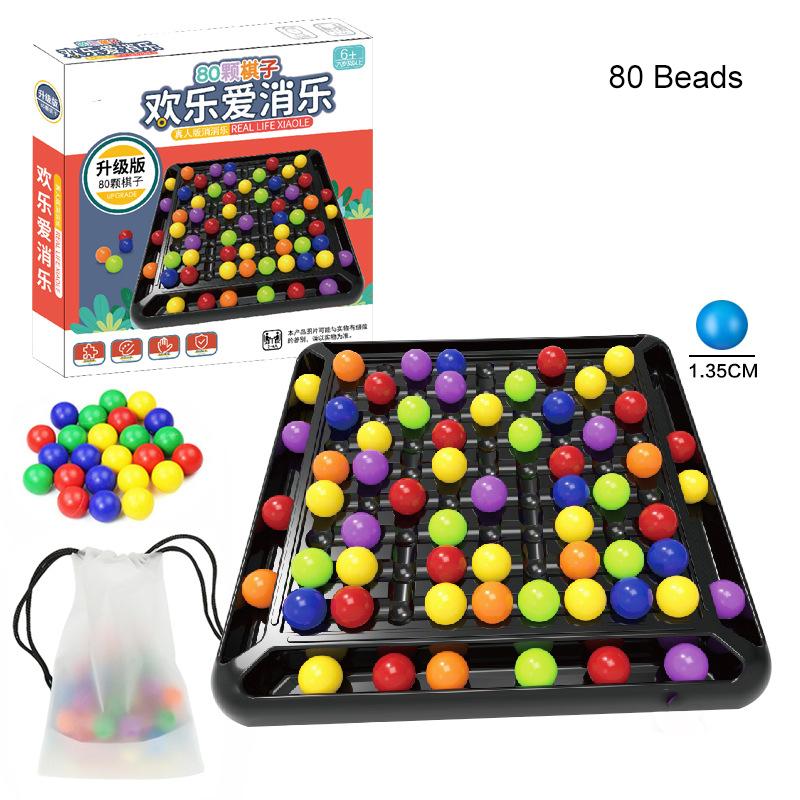 Rainbow Ball Elimination Toys Fun Children Early Educational Puzzle Toy Creative Board Game For Boys Girls