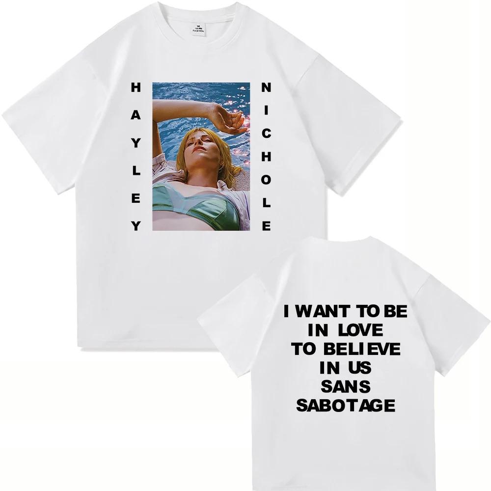 Hayley Williams Ego Death At A Bachelorette Party TShirt 2025 New Men_women Clothing Harajuku Short Sleeves Plus Size Loose soft