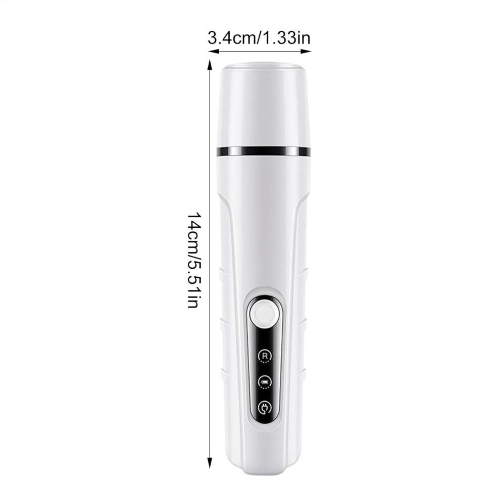 Dog Paw Clippers Rechargeable Cat Paw Sharpener Non-Slip Smoothing Tool for Small Pets Dogs Kittens Rabbits