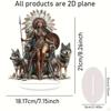 Acrylic Native American Desk Decor Tabletop Decoration 2D Plane Crafts Interior Design Desktop