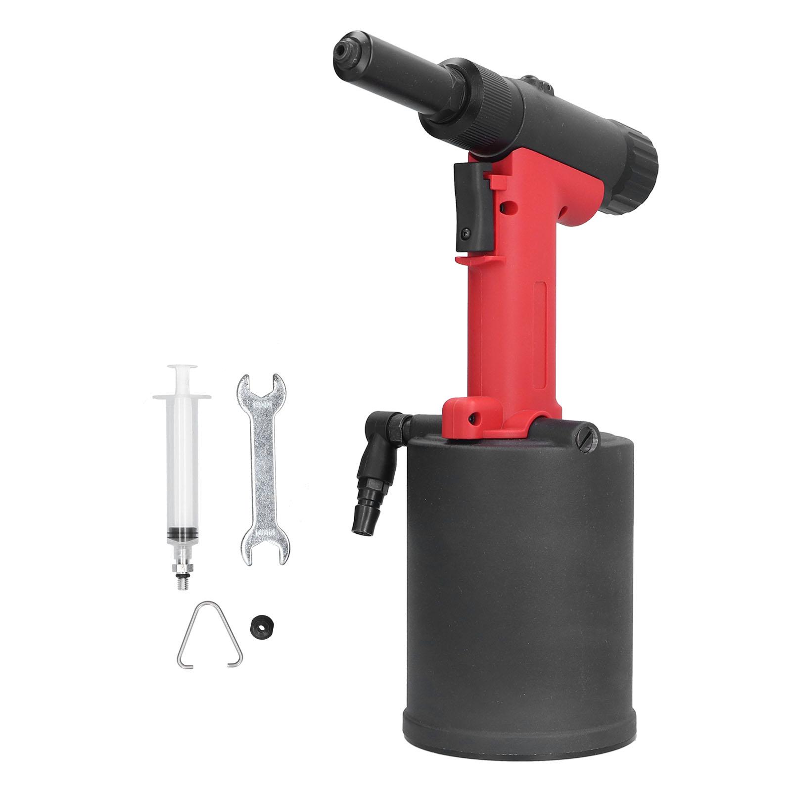 

Pneumatic Rivet Gun Air Pull Riveter 4.86.4mm Riveting Machine Set Kit for Manufacturing