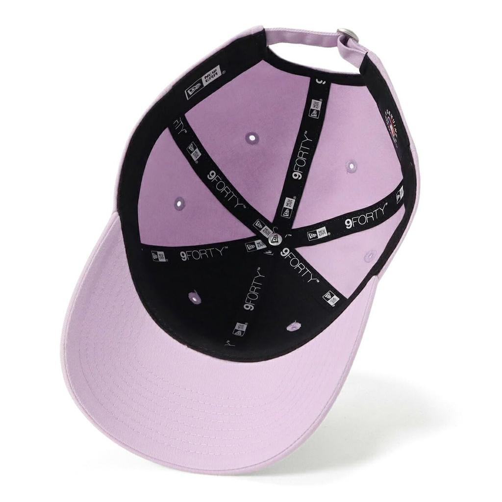 NEW ERA Cap LANY 9FORTY Los Angeles Dodgers Pastel Lilac Washed Cotton Strapback