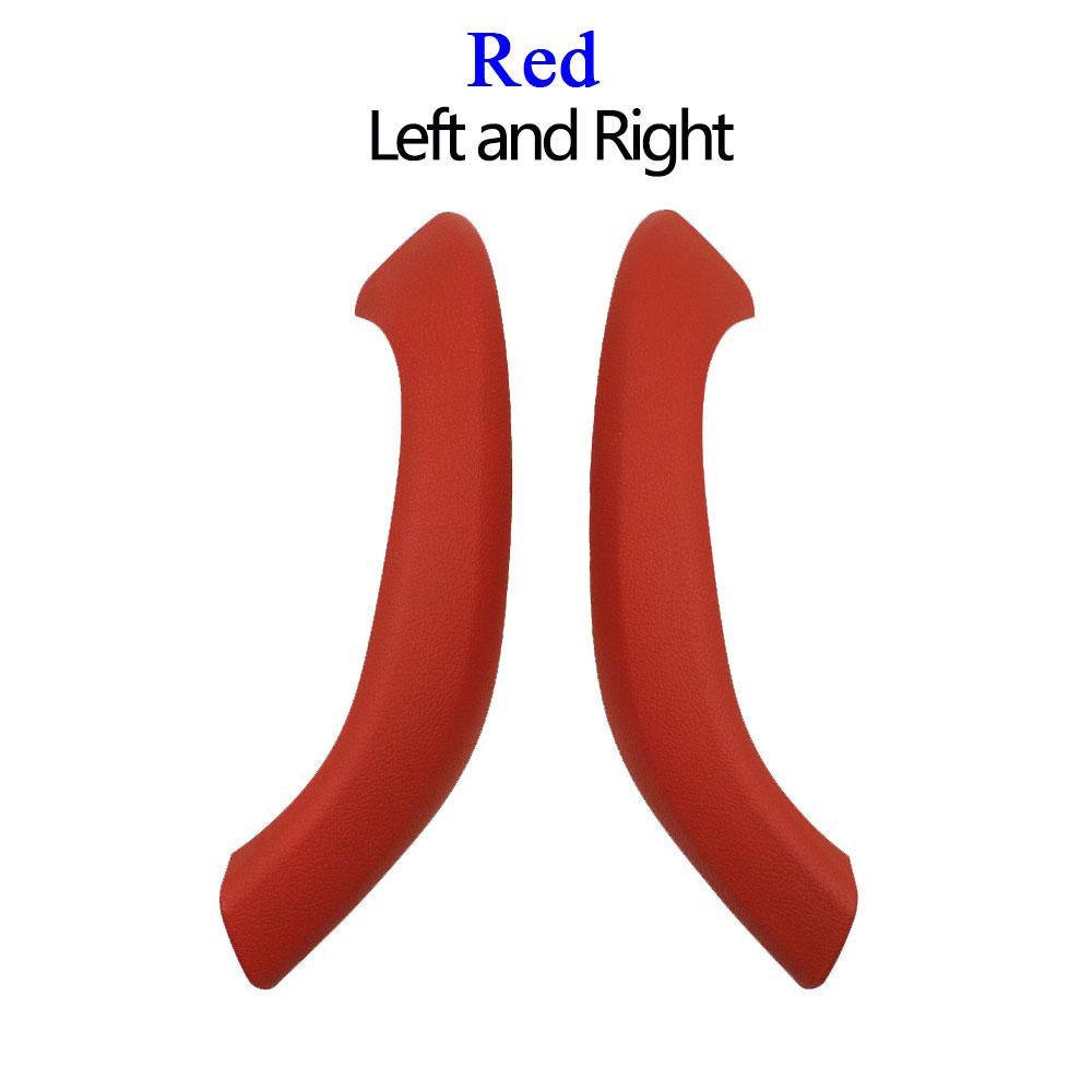 LHD RHD Carro Interior Porta Preto Bege Carbono Esquerdo Direito Puxador Cobertura Externa Acabamento Substituição Para BMW X1 X2 F48 F49