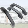175mm RV Trailer Grab Handle Set with Hole Covers, 1/2Pcs Universal Pull Door Handles for Caravan Motorhome Van