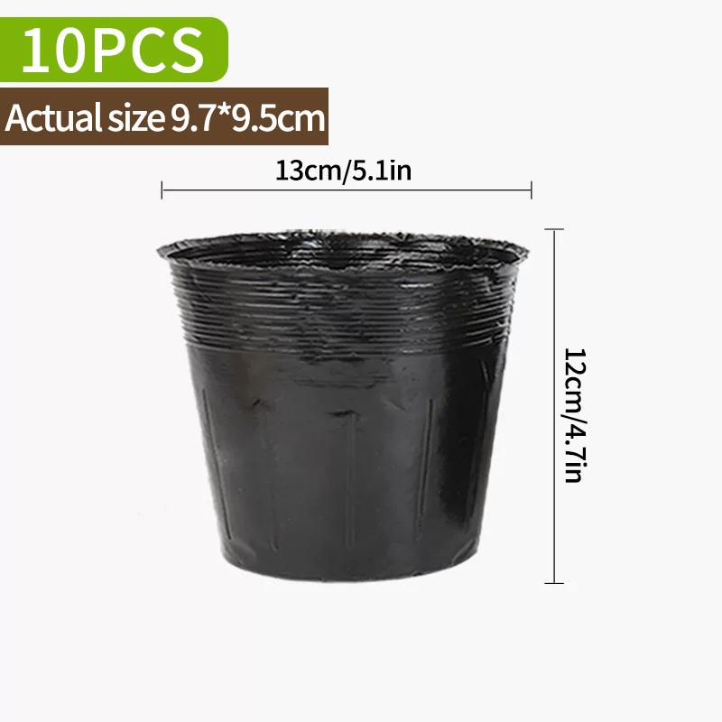 10/20/50Pcs Flower Pots Plant Seedling Pot Succulent Pots Home Garden Decoration Pots For Plants Gardening Supplies
