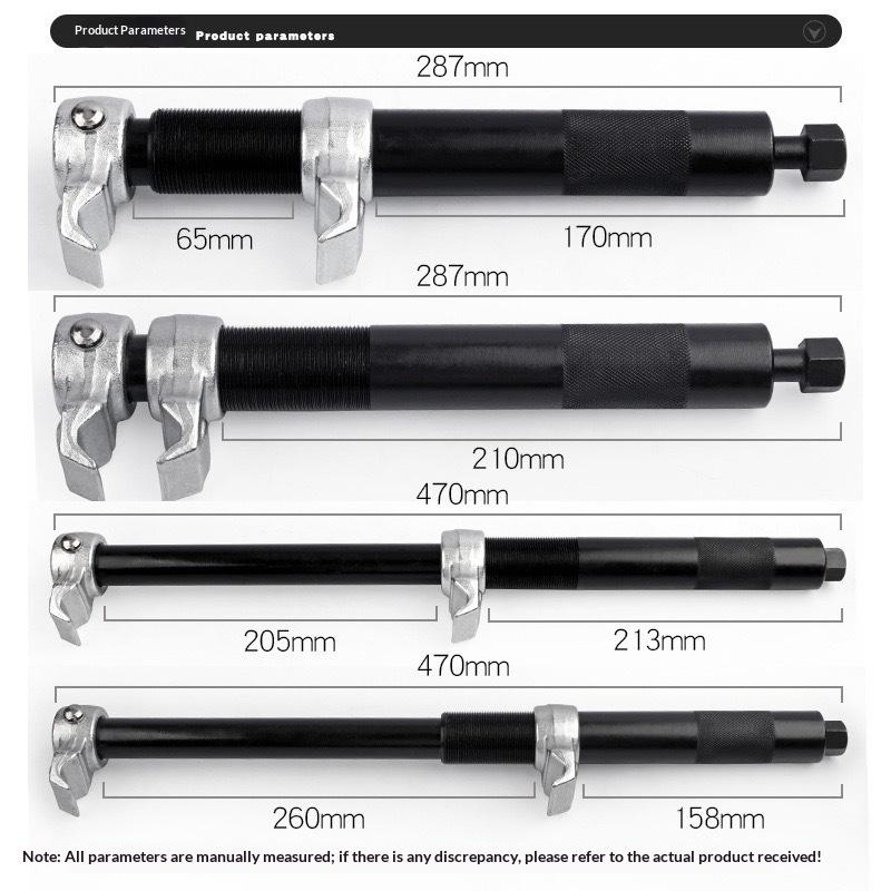 Car Coil Spring Compressor Tool Set Professional Strut Spring Removal for Suspension Replacement and Repair