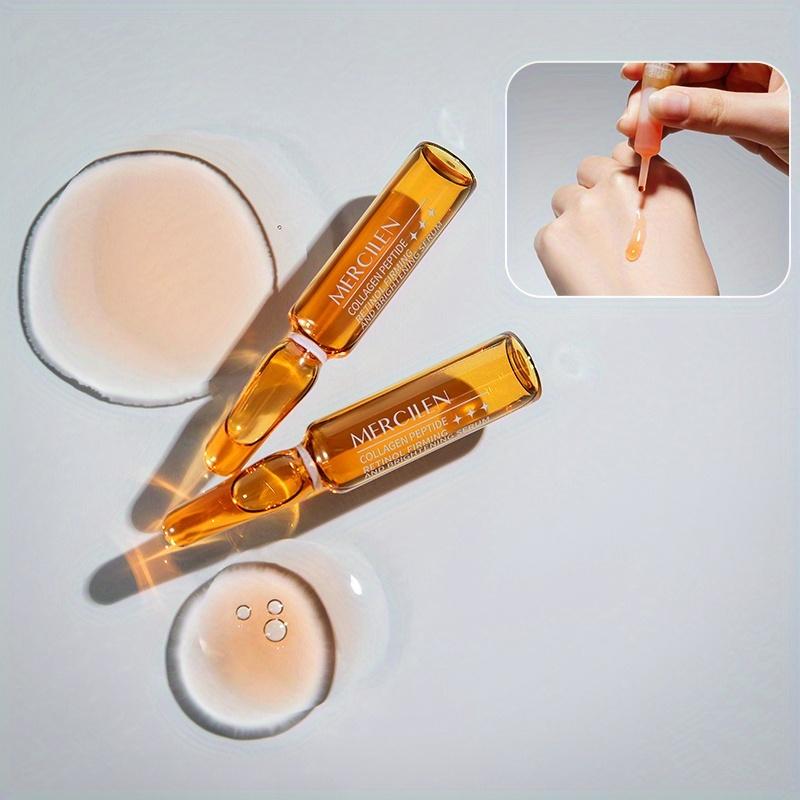 MERCILEN Collagen Retinol Firming Essence 28 Bottles Moisturizing Brightening Serum Firm Skin Improve Elasticity Smooth Fine Lines Travel Gift Set