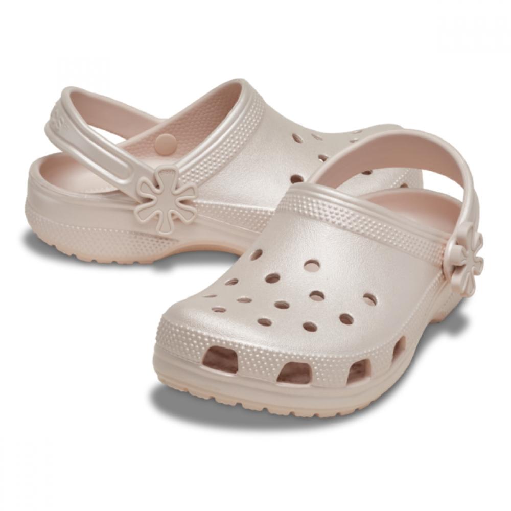 Crocs Kids Classic Pearl Shine Clog Kids 212814 6ur C13(190)
