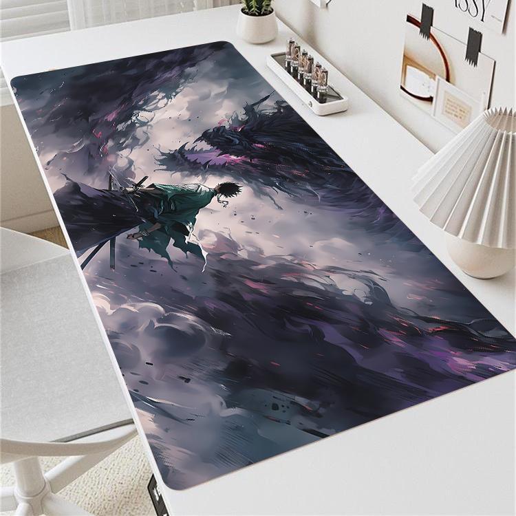 Large Chinese Dragon Design Mouse Pad 900x400MM Anime Scenery Desk Mat Tablet Game Office Mini Pc for Laptop Gaming Mousepad