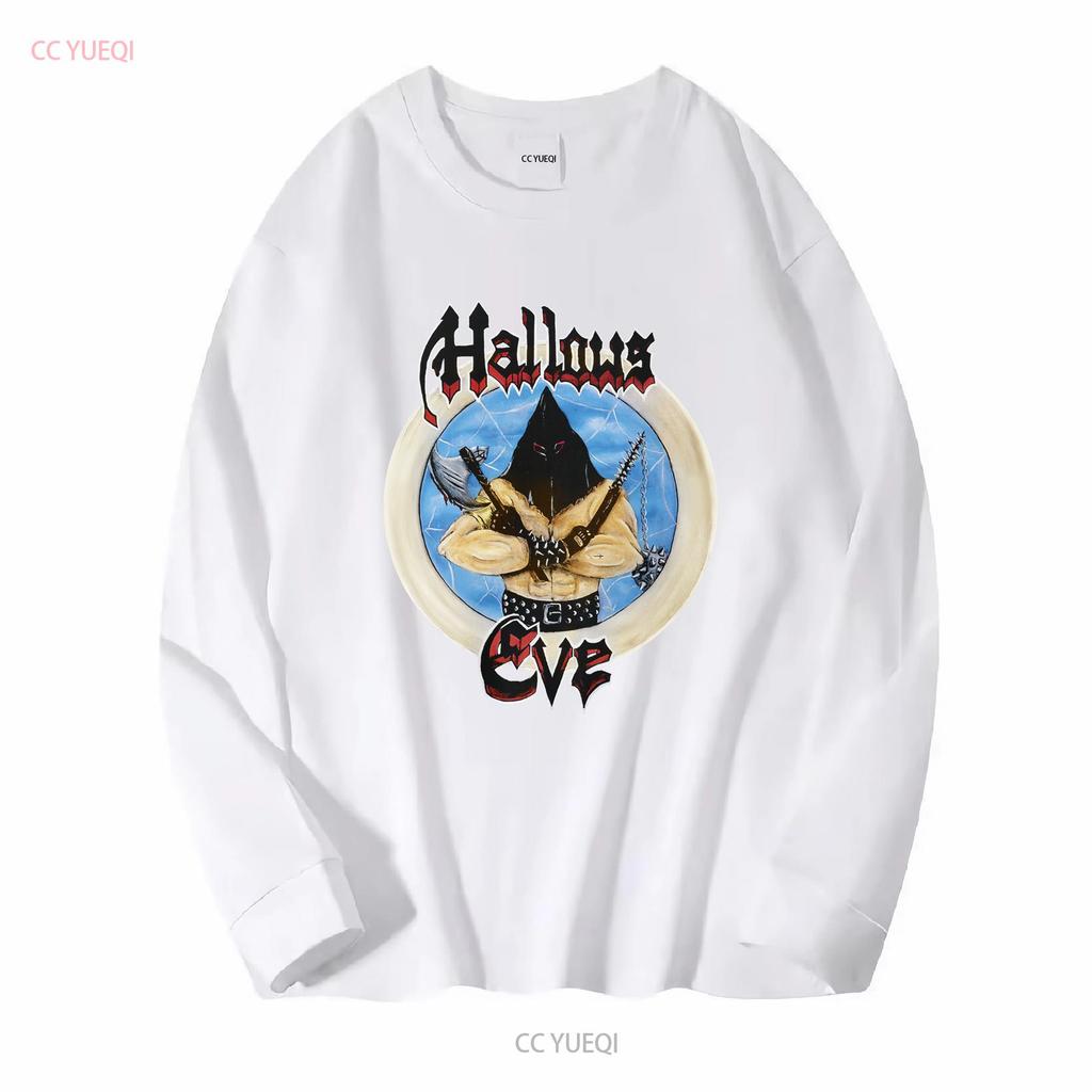 Limited New Hallows Eve Tales of Terror American Heavy Metal Music T Shirt S 4XL vintage Washed Unisex Slightly homme