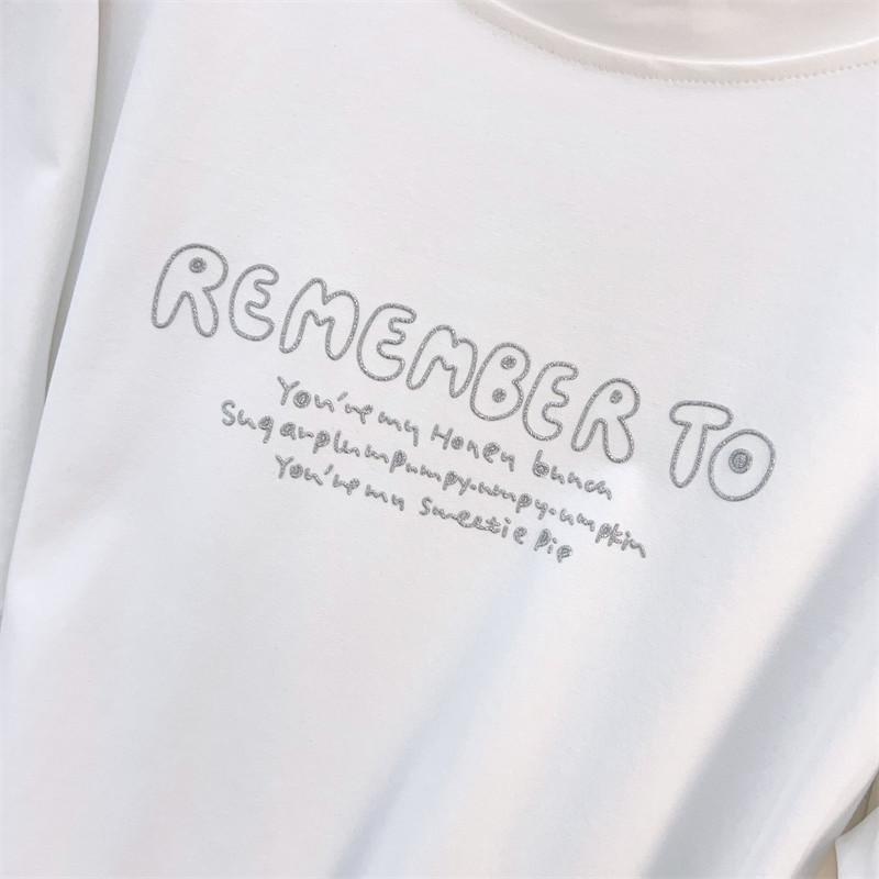 Women's Plus Size Loose Fit Short-Sleeve Round Neck Mid-Length T-Shirt (Available in 200/300/350 jin)