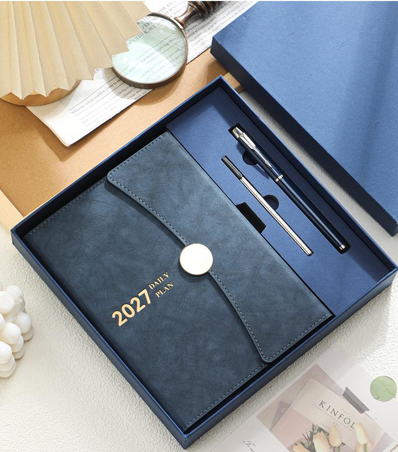 A5 2027 Spanish-English Daily Diary & Planner Gift Set
