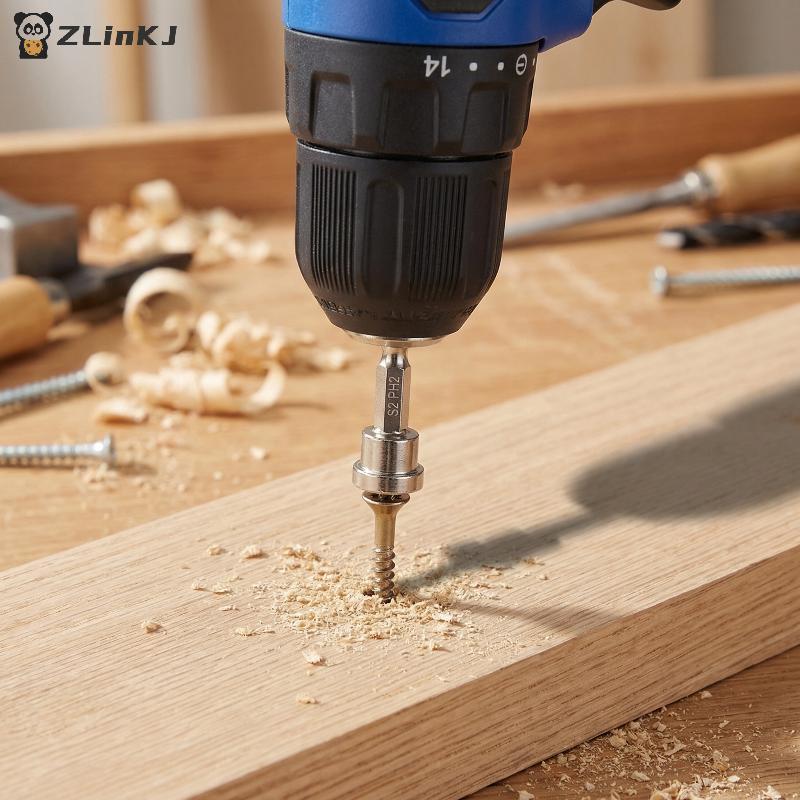 PH2 Screwdriver Bit Kit 5pcs 25mm 50mm High Torque S2 Steel for Plasterboard Wood Board Electric Driver