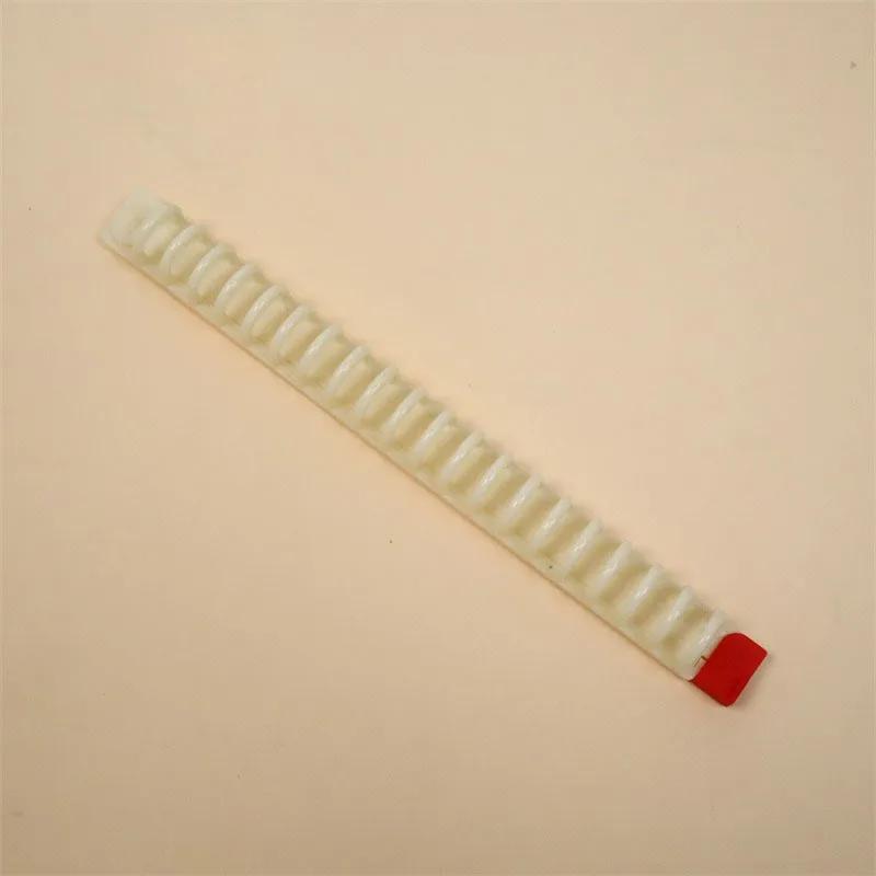 

Coil mounted plastic binder, loose leaf binding strip, notebook, detachable ring buckle, loose leaf paper, storage binder