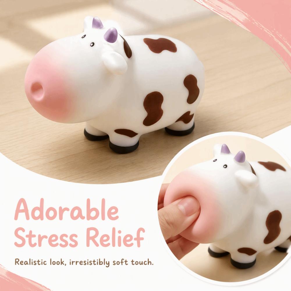 Simulation COW Slow Rebound Toy Elastic Slow Rising Squeeze Toy COW Squeeze Toys Children Toys