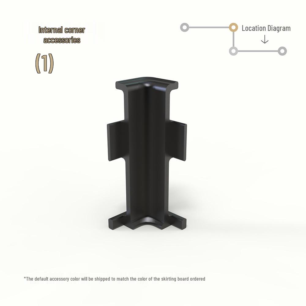 Meitong Ultra-Thin Pre-embedded Aluminum Alloy Skirting Board