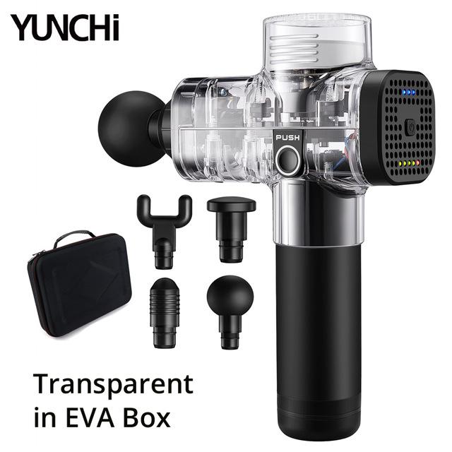 Pistola de masaje muscular Phoenix, masajeador de percusión relajante,  estimulador muscular eléctrico Theragun, pistola de fascia para aliviar el 