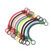 1Pc 10 Colors Wood Beads Purse Handles For Bag Making Purse Straps Wood Beaded Bag Handles Replacement Handbag Handles