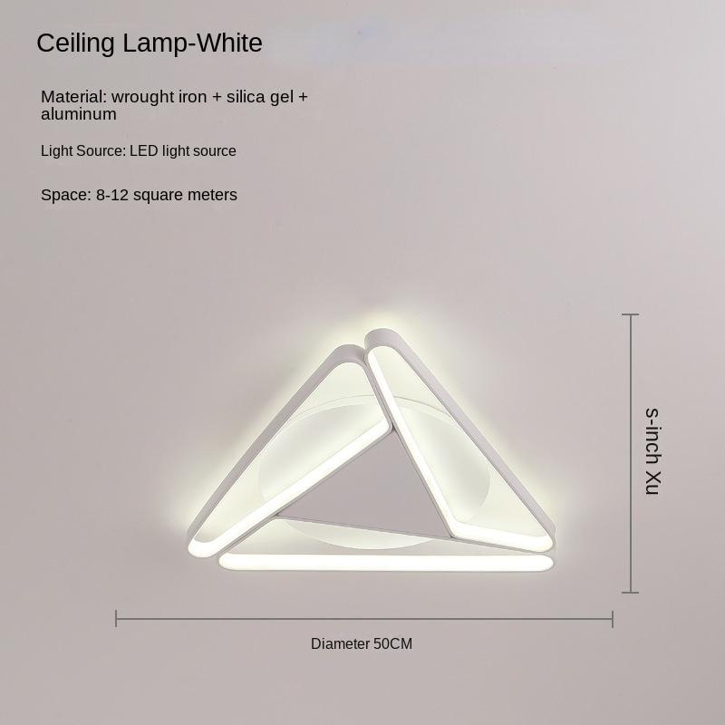 New Ceiling Light Simple Modern Luxurious and Atmospheric LED Master Bedroom Light Creative Lighting Fixture