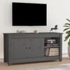 Day and Night - Day and Night Solid Gray Pine Wood TV Cabinet 103x36.5x52 Cm