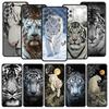 Animal White Tiger Phone Case for Samsung Galaxy A17 A13 A15 A25 A35 A51 A55 A71 A21S A11 A31 A41 A23 A53 A73 5G A03S A05s Cover