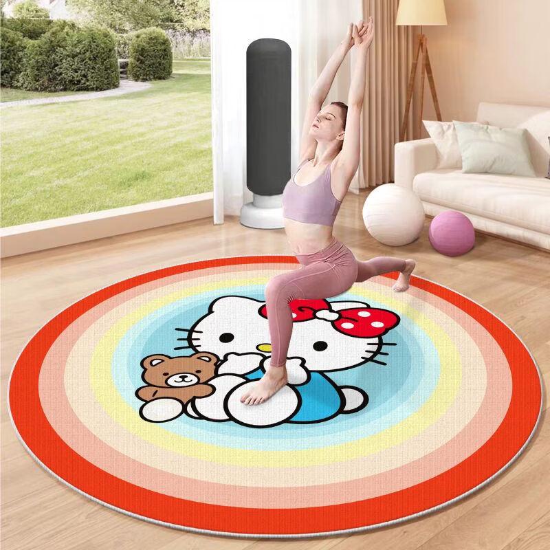 

Yanziran Round TPE Skipping Rope Mat