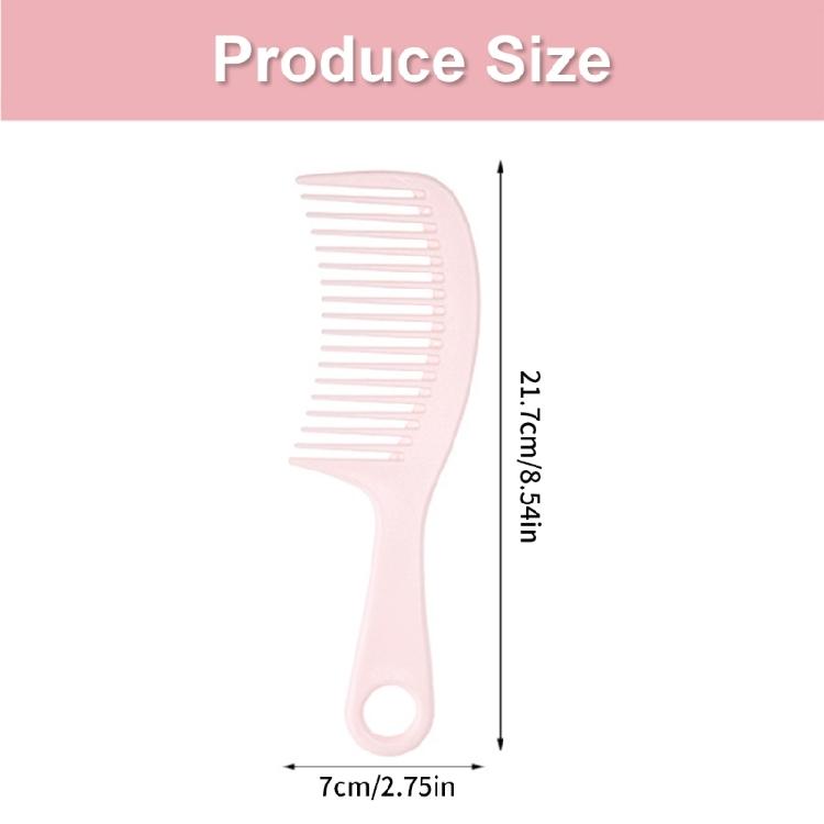Portable Hair Detangling Comb,Wide Tooth Hair Comb Detangler Comb for Curly Hair Scalp Massager Comb for Hair Growth